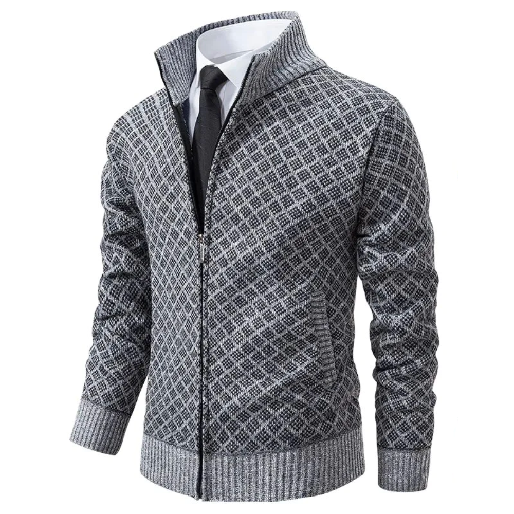 Maglione Lavorato a Maglia Jacquard di Remy-Doir