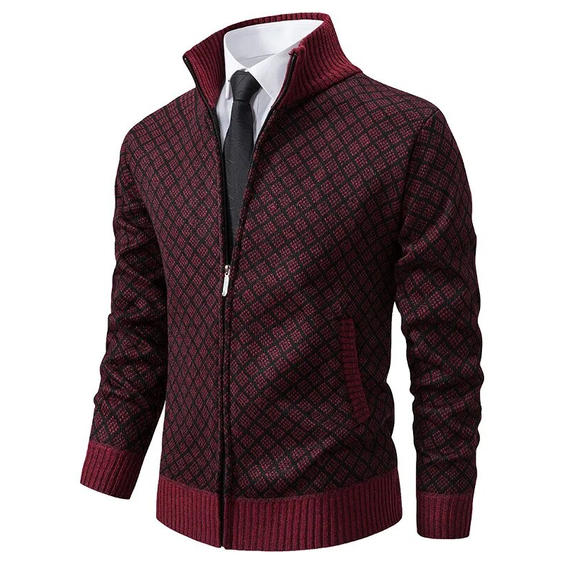 Maglione Lavorato a Maglia Jacquard di Remy-Doir